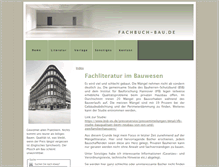 Tablet Screenshot of fachbuch-bau.de